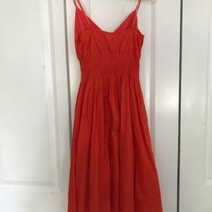 Gergeous orange sundress